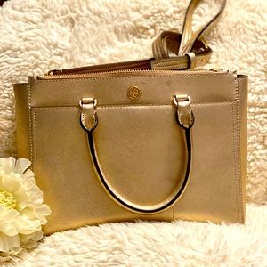 Tory Burch Rose Gold Satchel 👜